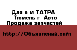 Для а/м ТАТРА - , Тюмень г. Авто » Продажа запчастей   